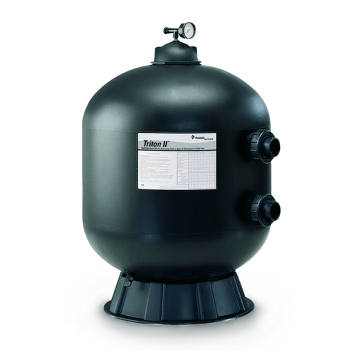 Pentair 30" 4.91 Sq Ft Triton II Heavy Duty TR100HD Side Mount Fiberglass Sand Filter 140335 – Vita Pool Supply