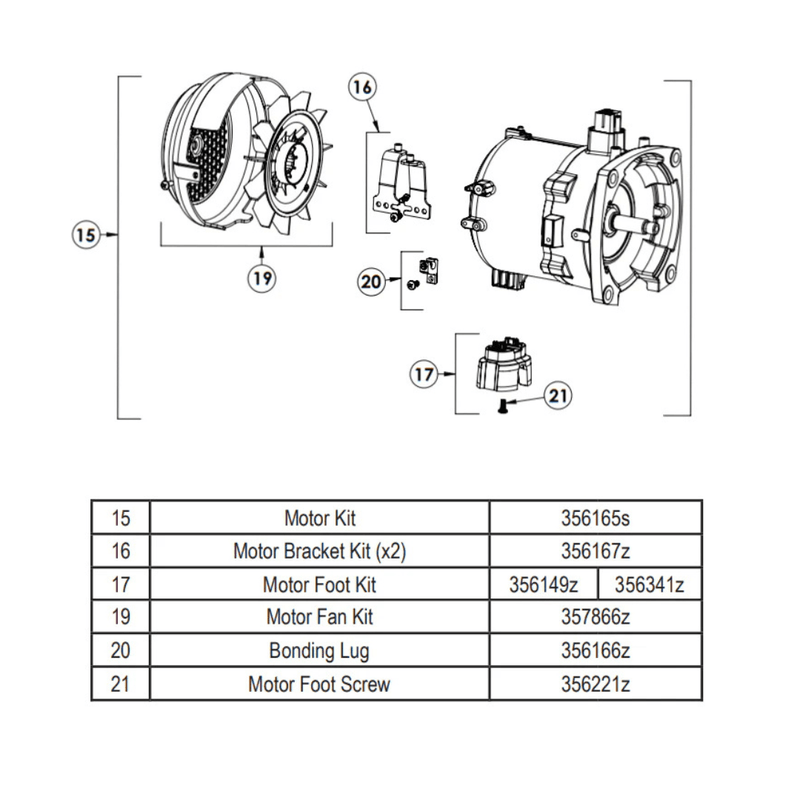 Pentair 3.0HP IntelliFlo3® VSF Pump Motor Kit 356165S – Vita Pool Supply