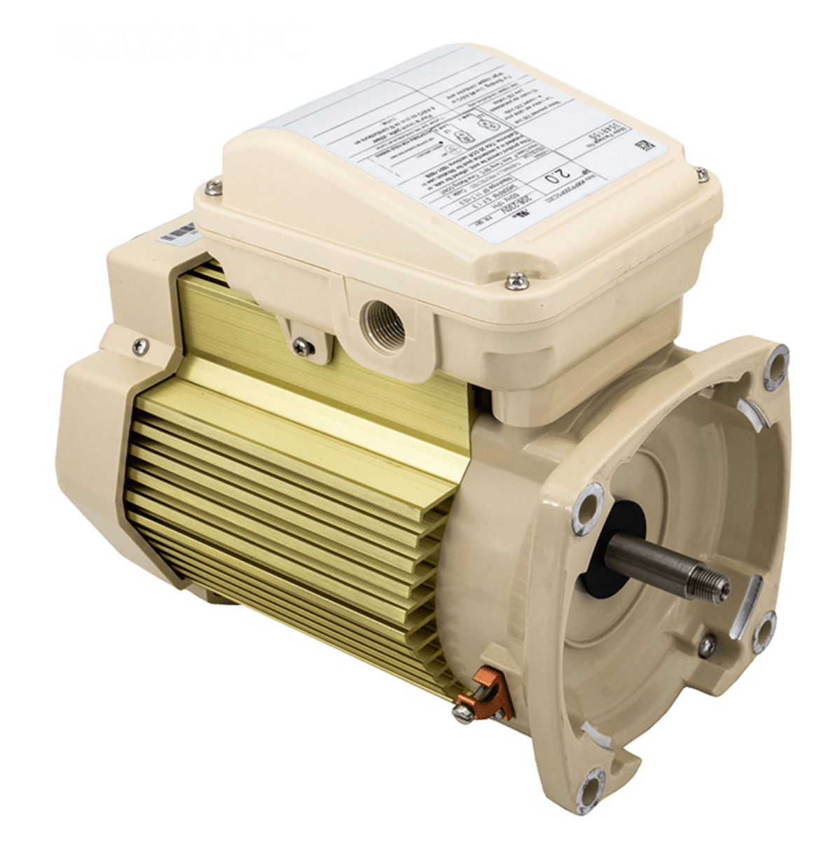 EGF×2 Pentair 354815S 2.0 HP TEFC Motor 56Y SuperFlo WhisperFlo — Vita