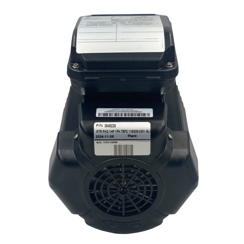 Pentair 354822S 1HP 1 Ph 115/208 - 230V 1 Speed 56Y TEFC Square Flange Pump Motor Black Challenger – Vita Pool Supply