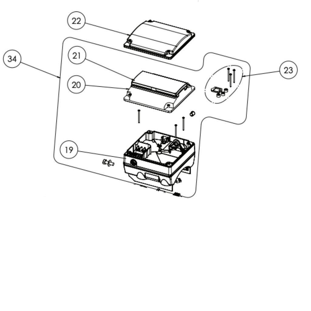 Pentair 356911Z Drive Kit with Drive, Keypad, Hardware Kit
