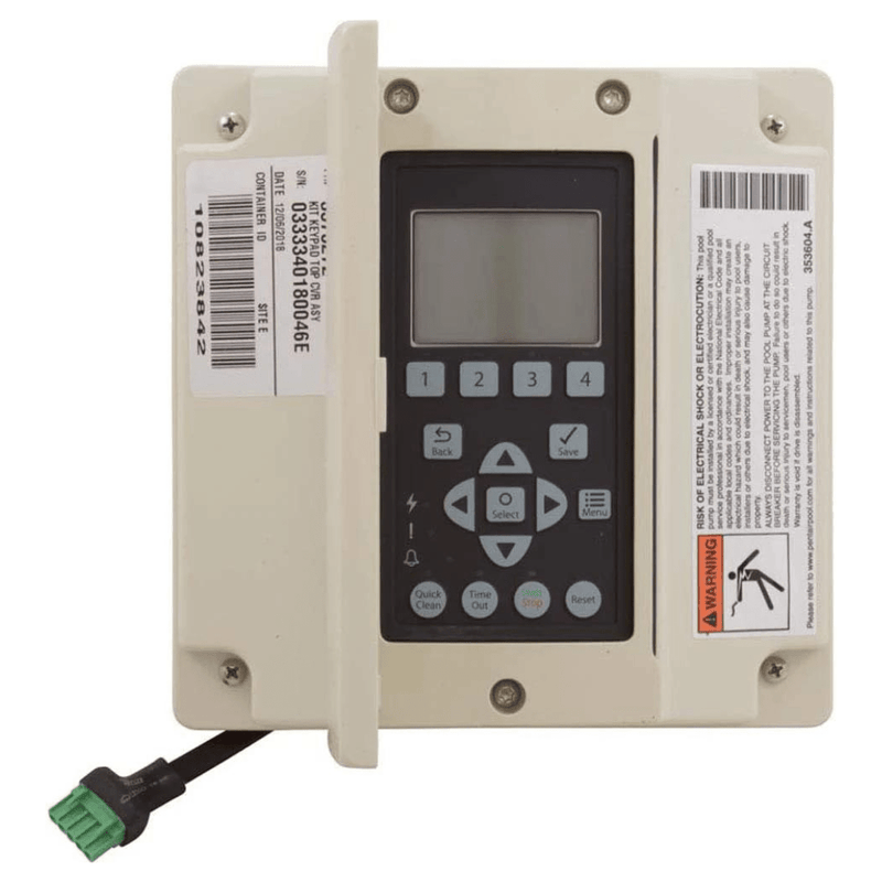Pentair 357527Z IntelliFlo & IntelliPro Pump Drive Keypad – Vita Pool Supply