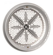 Pentair 500103 StarGuard White Main Drain Cover with Short Ring 8" – Vita Pool Supply