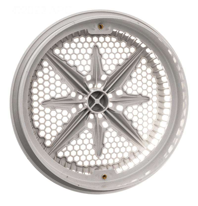 Pentair 500103 StarGuard White Main Drain Cover with Short Ring 8" – Vita Pool Supply