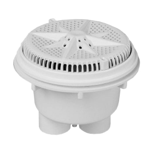 Pentair 500120 8" Round Main Drain, Two 2" Slip Bottom, White, 2 - Pack – Vita Pool Supply