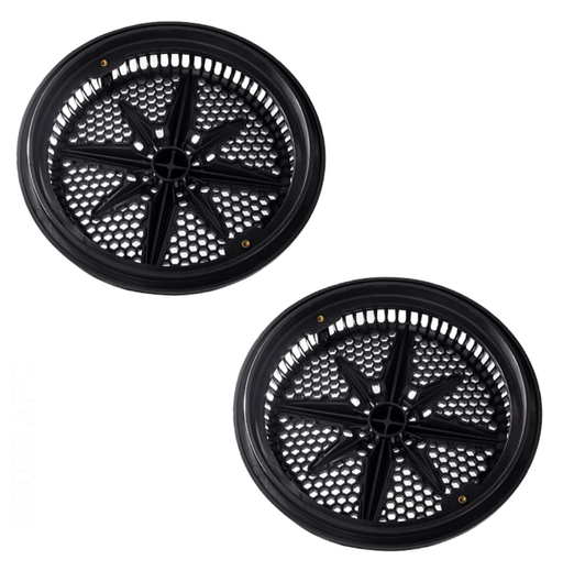 Pentair 500146 StarGuard Dark Gray Main Drain Cover with Short Ring 8" 2 - Pack – Vita Pool Supply