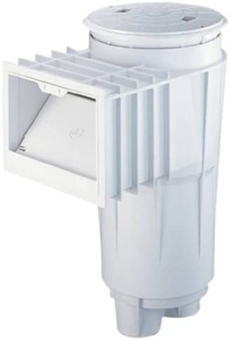 Pentair 506370 2" Slip Port Bermuda Skimmer PVC with Float Valve & Equalizer Valve Assembly, White – Vita Pool Supply