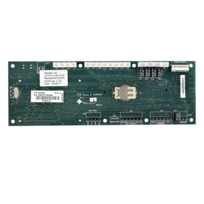 Pentair 520659 UOC Motherboard with 4 - Auxiliary for EasyTouch® System – Vita Pool Supply