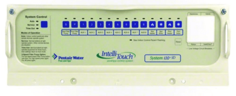 Pentair 521222 IntelliTouch i10+3D Dual Equipment Automation Personality Kit – Vita Pool Supply