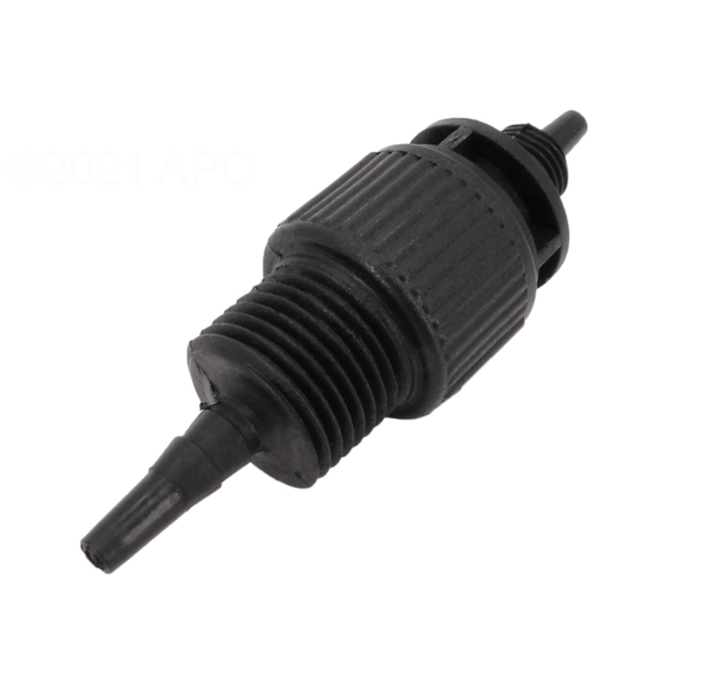Pentair 521508 Suction Fitting for IntellipH Chemical Containers; Black – Vita Pool Supply
