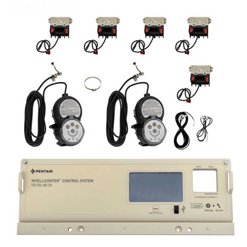 Pentair 521914 IntelliCenter i10PS Pool/Spa Shared Equipment Personality Kit + 5 Relays & 2 IntelliValve – Vita Pool Supply