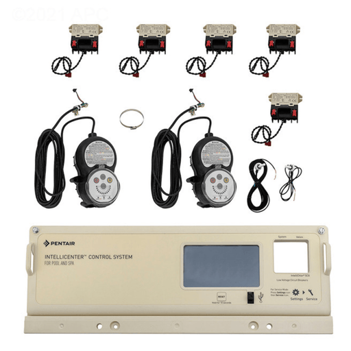Pentair 521914 IntelliCenter i10PS Pool/Spa Shared Equipment Personality Kit + 5 Relays & 2 IntelliValve – Vita Pool Supply