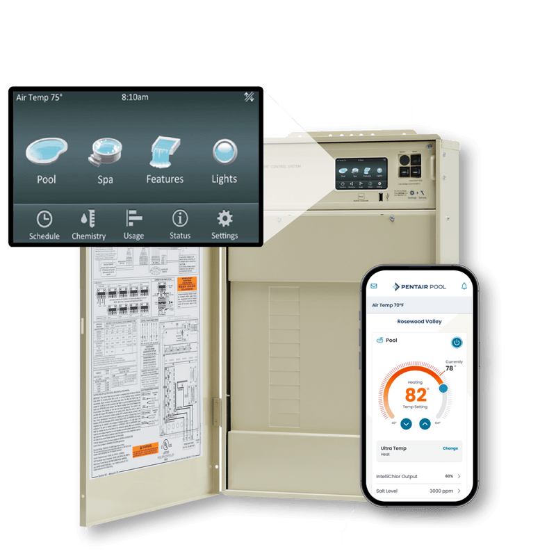 Pentair 523682 IntelliCenter System with i5PS Personality Kit with 2 Compool Valve Actuators – Vita Pool Supply