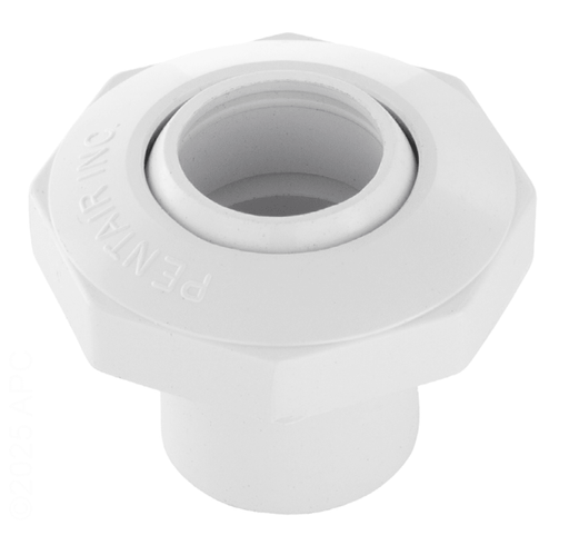 Pentair 540014 1/2" Opening Threaded Directional Eyeball White with 1.5" MPT Valve – Vita Pool Supply