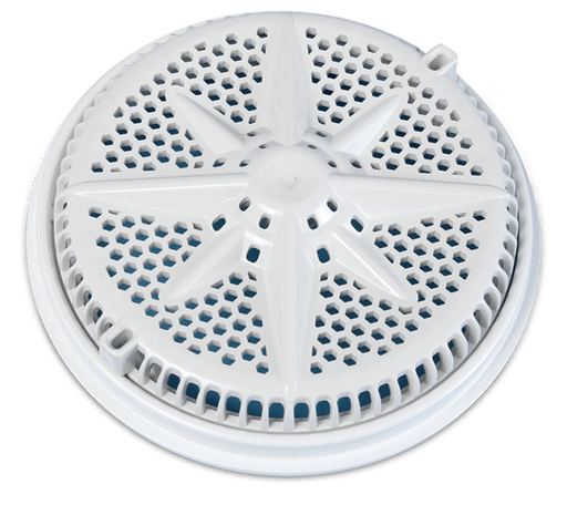 Pentair 8" StarGuard Cover w/Long Ring Single White, 500108 – Vita Pool Supply