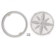 Pentair 8" StarGuard Cover w/Long Ring Single White, 500108 – Vita Pool Supply