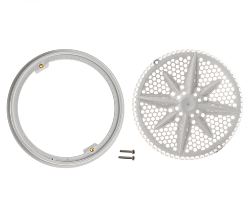 Pentair 8" StarGuard Cover w/Long Ring Single White, 500108 – Vita Pool Supply