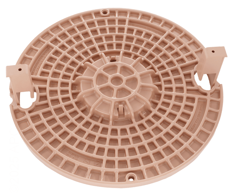 Pentair 85007430 Admiral Skimmer Lock Down Lid, Tan – Vita Pool Supply