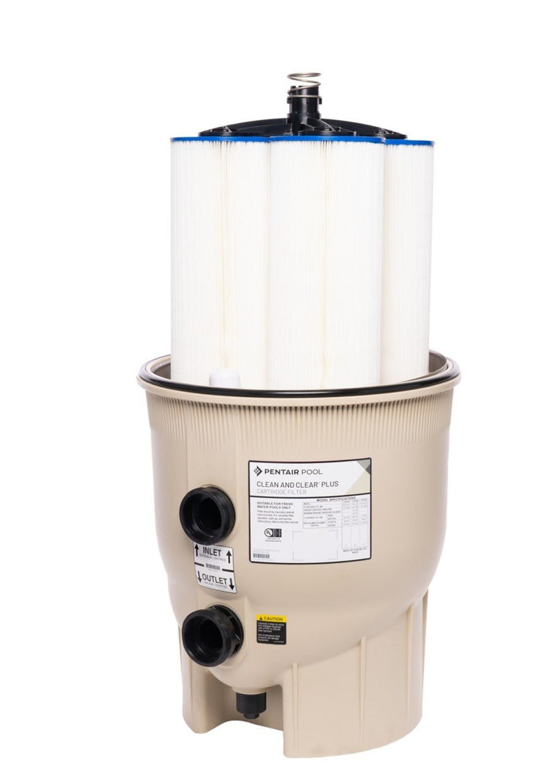 Pentair CCP520 EC - 160332 Clean & Clear Plus Multi Cartridge Filter, 520 Sq Ft – Vita Pool Supply
