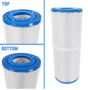 Pentair Commander II 570105 25 Sq Ft Cartridge Filter, APCC7059, 3 oz Material – Vita Pool Supply
