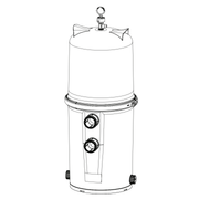 Pentair FullFloXF C620 620 Sq Ft Multi Cartridge Filter (160448) – Vita Pool Supply