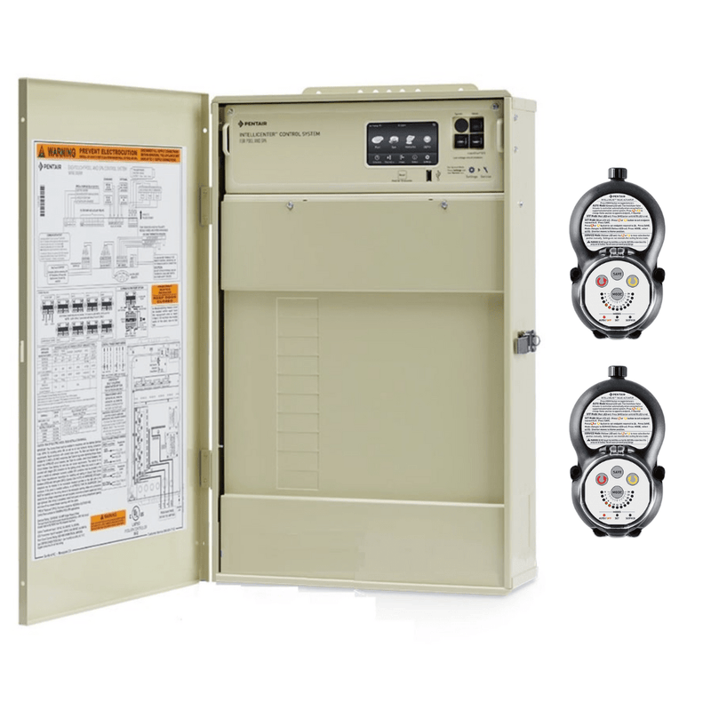 Pentair i5PS Pool/Spa IntelliCenter System with Load Center, Wireless, Two IntelliValve Actuators (521907) – Vita Pool Supply