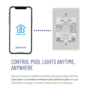 Pentair IntelliBrite® Architectural Color and White LED Pool Light (Multiple Sizes) – Vita Pool Supply