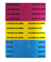 Pentair IntelliChem Black Tubing With Labels .25" x 20', 522384 – Vita Pool Supply