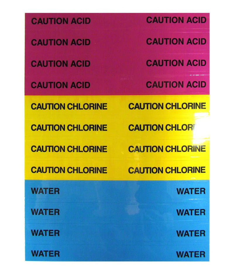 Pentair IntelliChem Black Tubing With Labels .25" x 20', 522384 – Vita Pool Supply