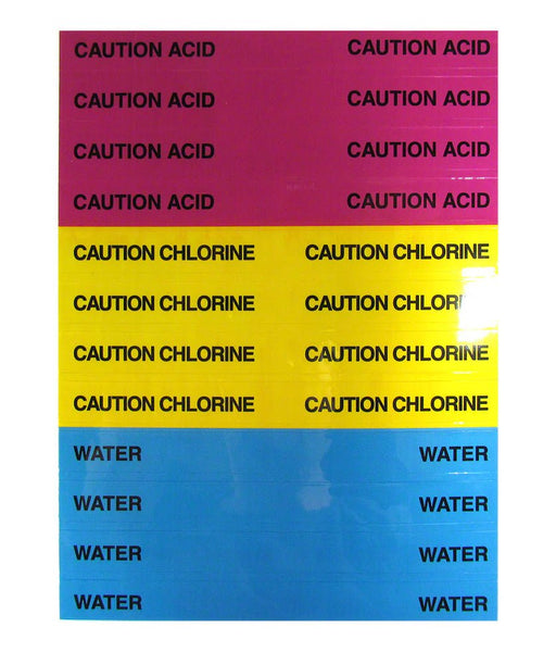 Pentair IntelliChem Black Tubing With Labels .25" x 20', 522384 – Vita Pool Supply