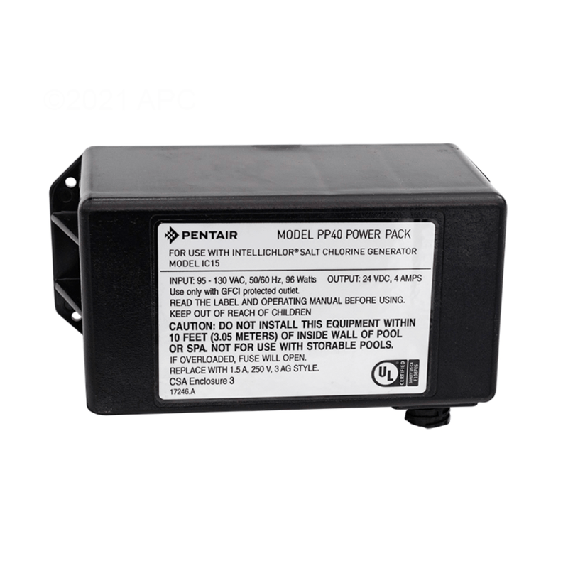 Pentair IntelliChlor IC15 24V External Replacement Power Supply 521171 – Vita Pool Supply