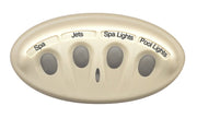 Pentair iS4 Four - Function Spa - Side Remote Control (100' or 250' Cord) – Vita Pool Supply