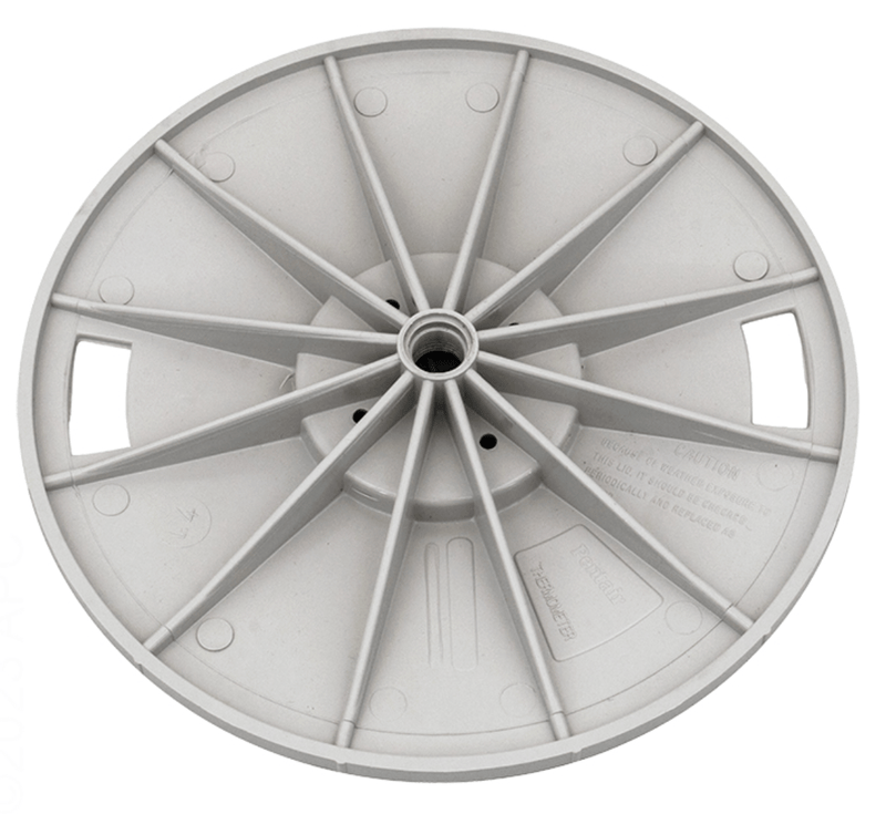 Pentair L4RW Round Skimmer Lid 9 1/8", American Products, White – Vita Pool Supply