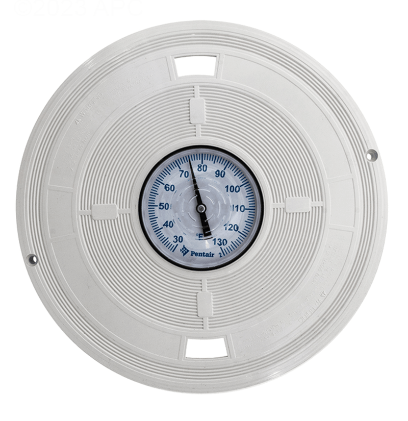 Pentair L6W White 9.25" Bermuda Skimmer Lid with Thermometer – Vita Pool Supply