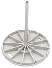 Pentair L6W White 9.25" Bermuda Skimmer Lid with Thermometer – Vita Pool Supply