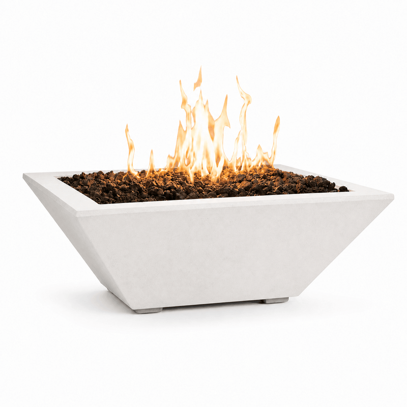 Pentair MagicFlame™ 580183 Square 32" Fire Only Bowl, 12V, White – Vita Pool Supply