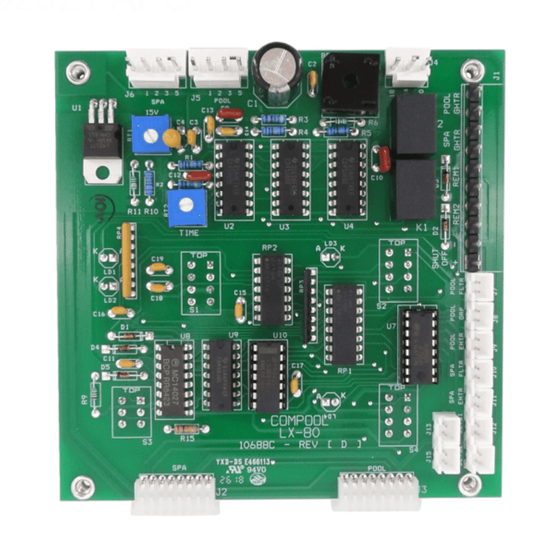 Pentair PCLX80 Commercial Compool LX80 Circuit Board – Vita Pool Supply