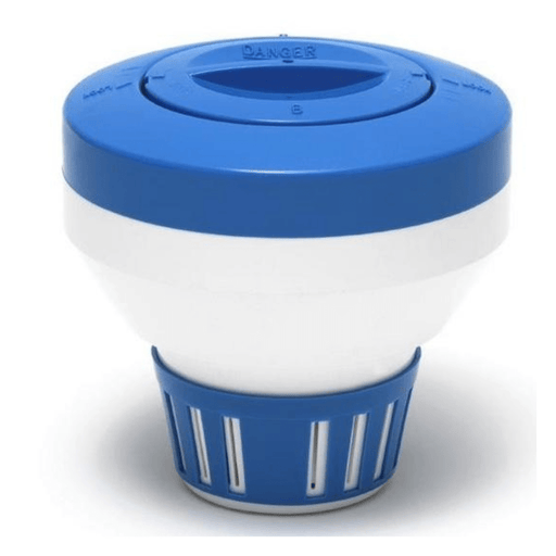 Pentair R171086 Blue and White Floating Chemical Dispenser – Vita Pool Supply