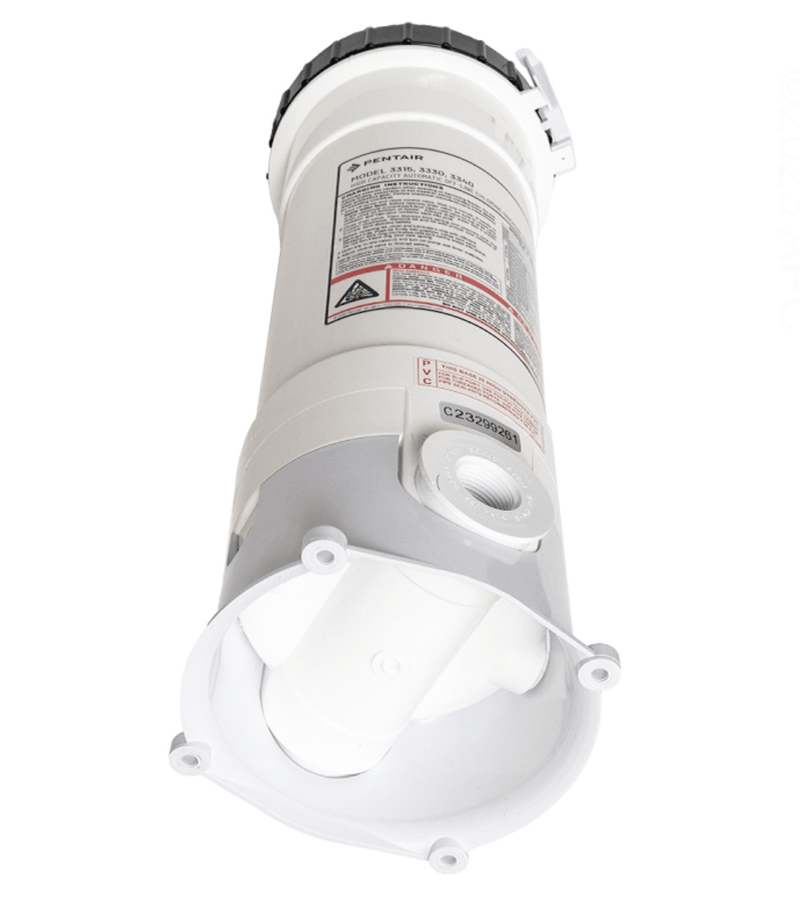 Pentair R171215 Rainbow HC - 3315 Automatic Commercial High Capacity Chlorinator for Chlorine or Bromine Tablets, 34 gpm