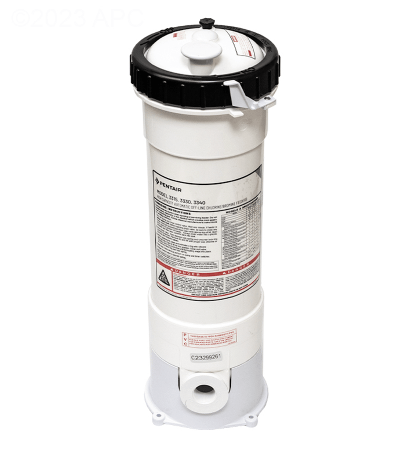 Pentair R171215 Rainbow HC - 3315 Automatic Commercial High Capacity Chlorinator for Chlorine or Bromine Tablets, 34 gpm