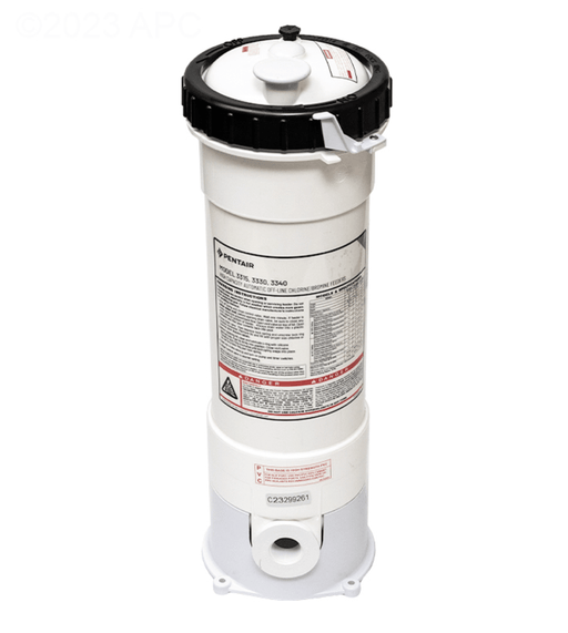 Pentair R171215 Rainbow HC - 3315 Automatic Commercial High Capacity Chlorinator for Chlorine or Bromine Tablets, 34 gpm