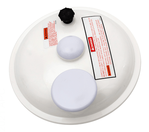 Pentair R172385D Complete Lid Assembly for Model HC - 3315, HC - 3330, HC - 3340 Chemical Feeders – Vita Pool Supply