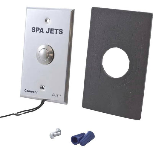 Pentair RCS1Z Single Gang Plate Wall Mount Spa Jet Switch – Vita Pool Supply