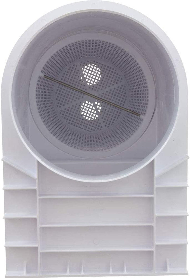 Pentair Sta - Rite 08650 - 4404 2" Slip U - 3 Skimmer, White, Incl. Basket w/o Float – Vita Pool Supply