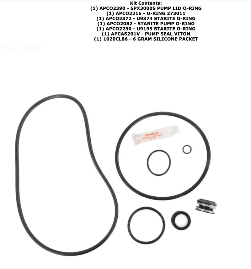 Pentair Sta - Rite Max - E - Pro Pool Pump Seal Kit, Pre February 2015, GOKIT79 – Vita Pool Supply