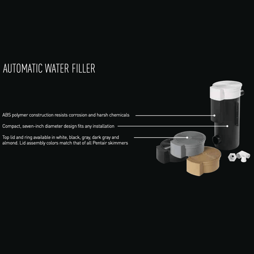 Pentair T40BBK Black Autofill with Side Mounted Float Valve – Vita Pool Supply