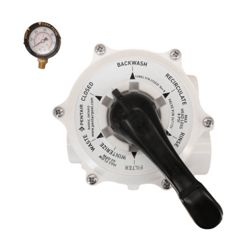 Pentair TA Tagelus ABS 6 - Way Backwash MPV Multiport Valve, 1.5" V - Threaded (261124) – Vita Pool Supply