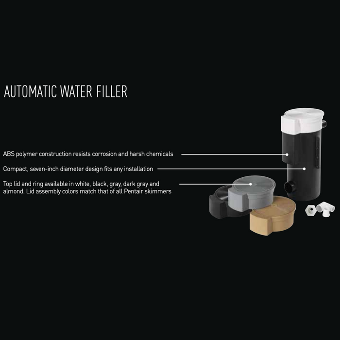 Pentair T40BBE Almond Autofill with Side Mounted Float Valve