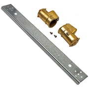 Perma - Cast PC - 4020 - BC 4" Bronze Deck Anchor Channel with 20" Center and Hanover Socket – Vita Pool Supply