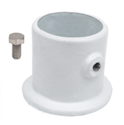 Perma - Cast PF - 2119 - L White 3" x 2.38" Ladder Flange for 1.9" OD Tubing Rails – Vita Pool Supply